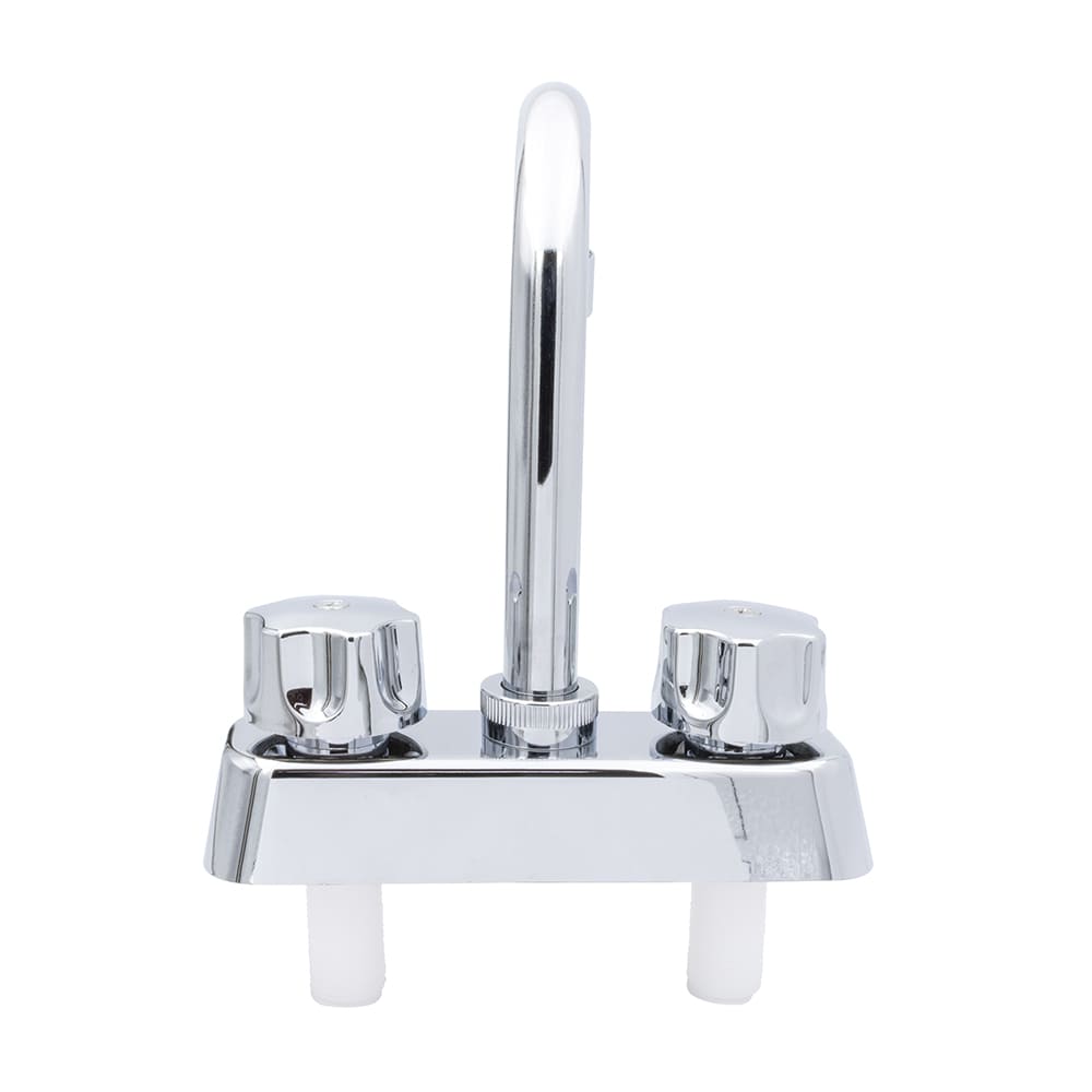 IUSA - Mezcladora ABS para Lavabo, Cuello Tipo Bar, Manerales Hexagonales, Primo Basi-k, IUSA