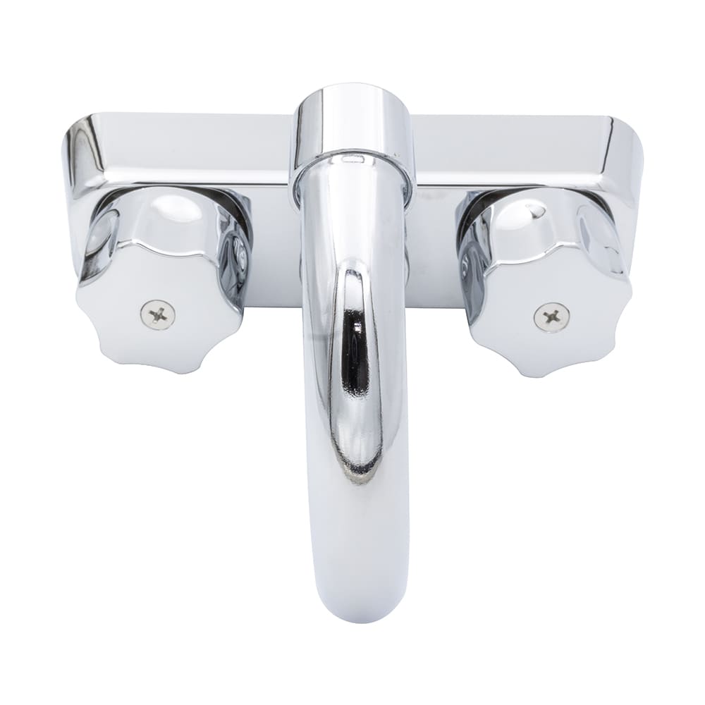 IUSA - Mezcladora ABS para Lavabo, Cuello Tipo Bar, Manerales Hexagonales, Primo Basi-k, IUSA