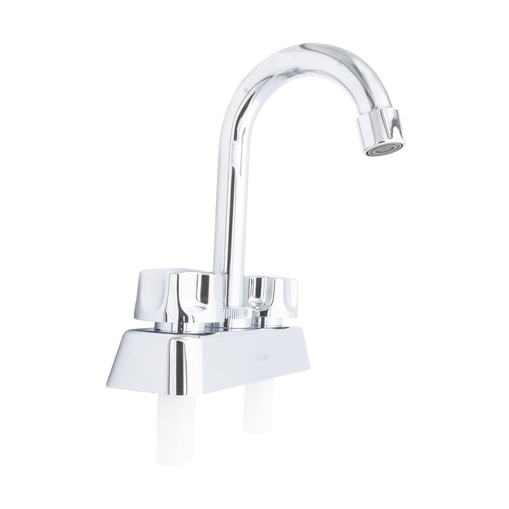 IUSA - Mezcladora ABS para Lavabo, Cuello Tipo Bar, Manerales Hexagonales, Primo Basi-k, IUSA