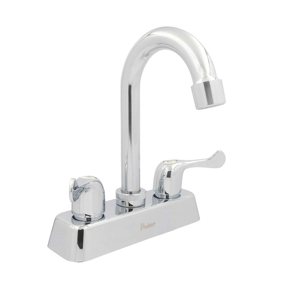 IUSA - Mezcladora ABS para Lavabo, Cuello Tipo Bar, Manerales de Palanca, Primo Basi-k, IUSA