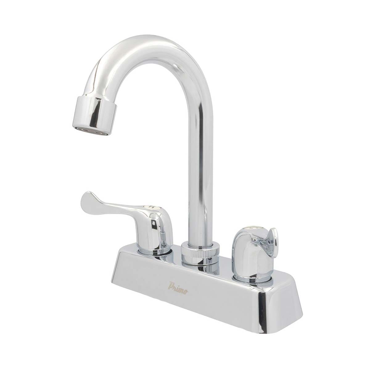 IUSA - Mezcladora ABS para Lavabo, Cuello Tipo Bar, Manerales de Palanca, Primo Basi-k, IUSA