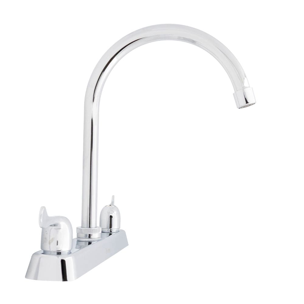 IUSA - Mezcladora ABS para Cocina, Cuello Curvo, Manerales de Palanca, Primo Basi-k, IUSA