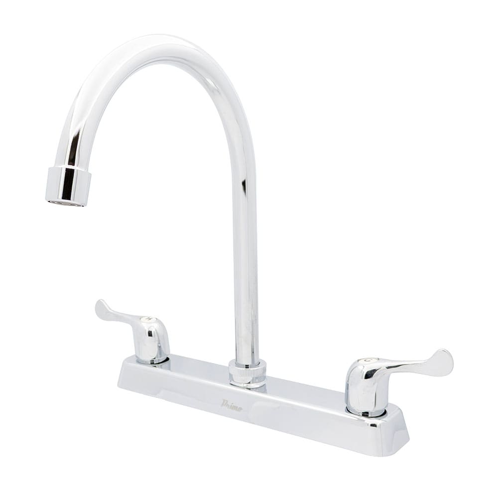 IUSA - Mezcladora ABS para Cocina, Cuello Curvo, Manerales de Palanca, Primo Basi-k, IUSA
