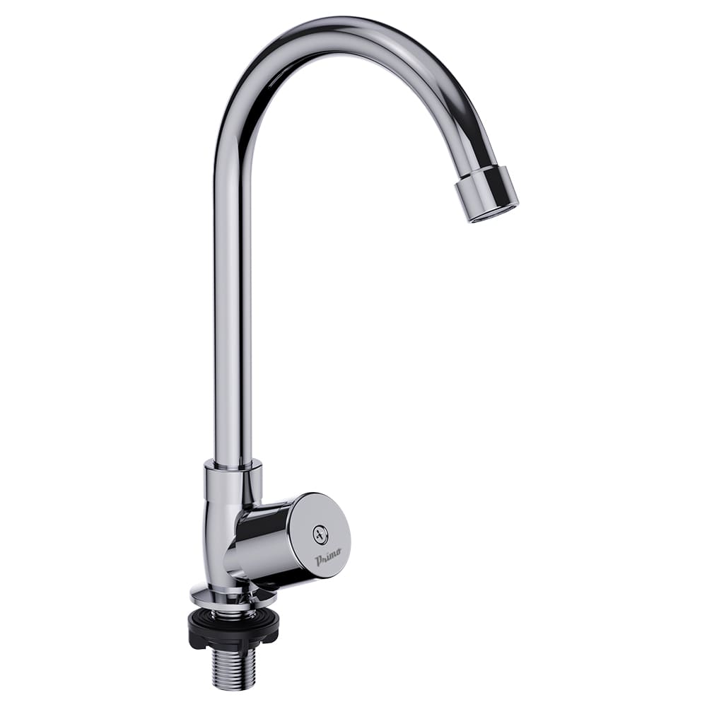 IUSA - Llave Individual Plástica para Cocina, Cuello Curvo, Primo Basi-k, IUSA