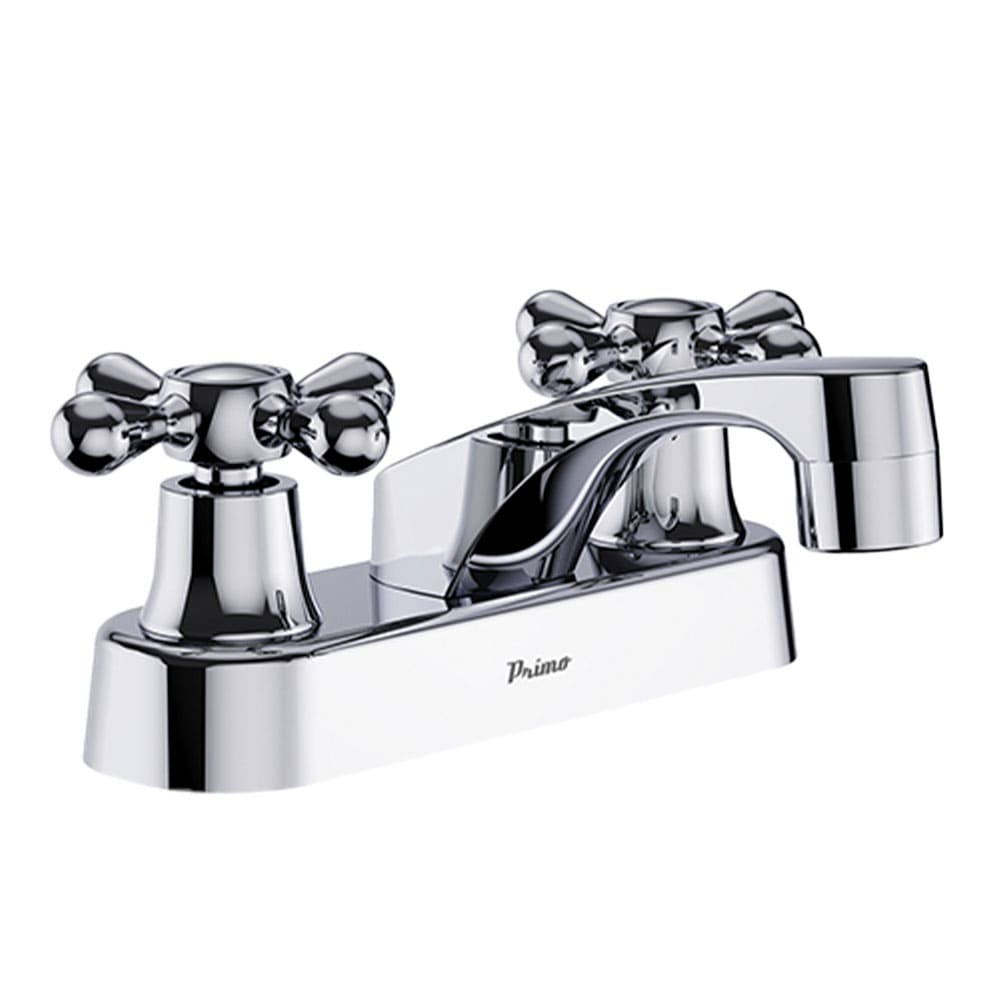 IUSA - Mezcladora de 4” para Lavabo con Manerales de Cruceta, Primo Esencial, IUSA
