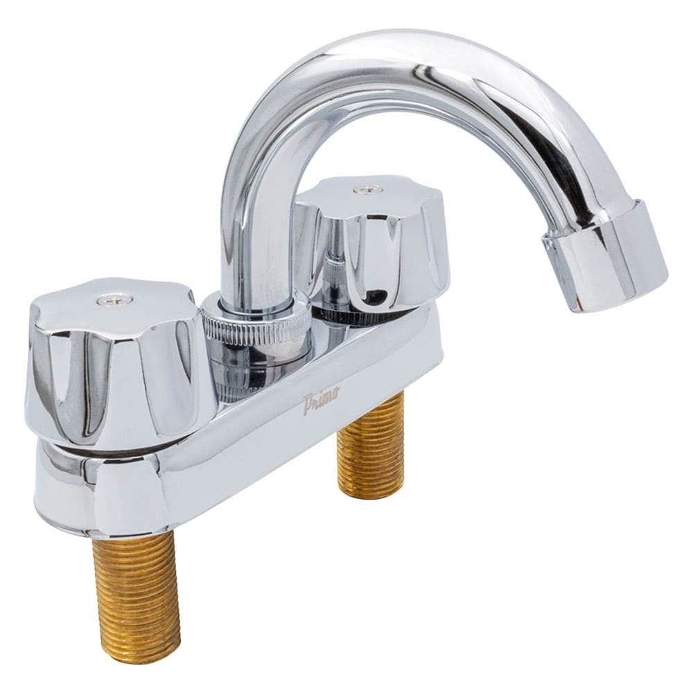 IUSA - Mezcladora de 4” para Lavabo con Manerales Hexagonales, Primo Esencial, IUSA
