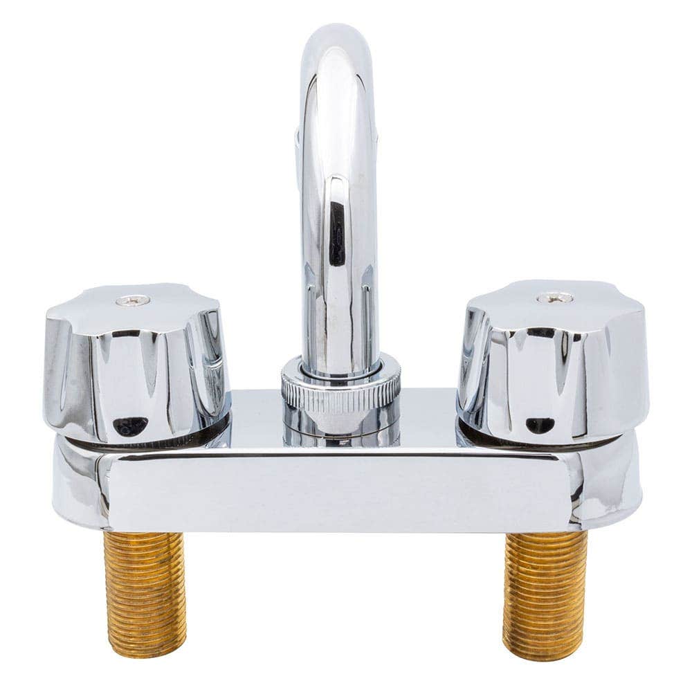 IUSA - Mezcladora de 4” para Lavabo con Manerales Hexagonales, Primo Esencial, IUSA