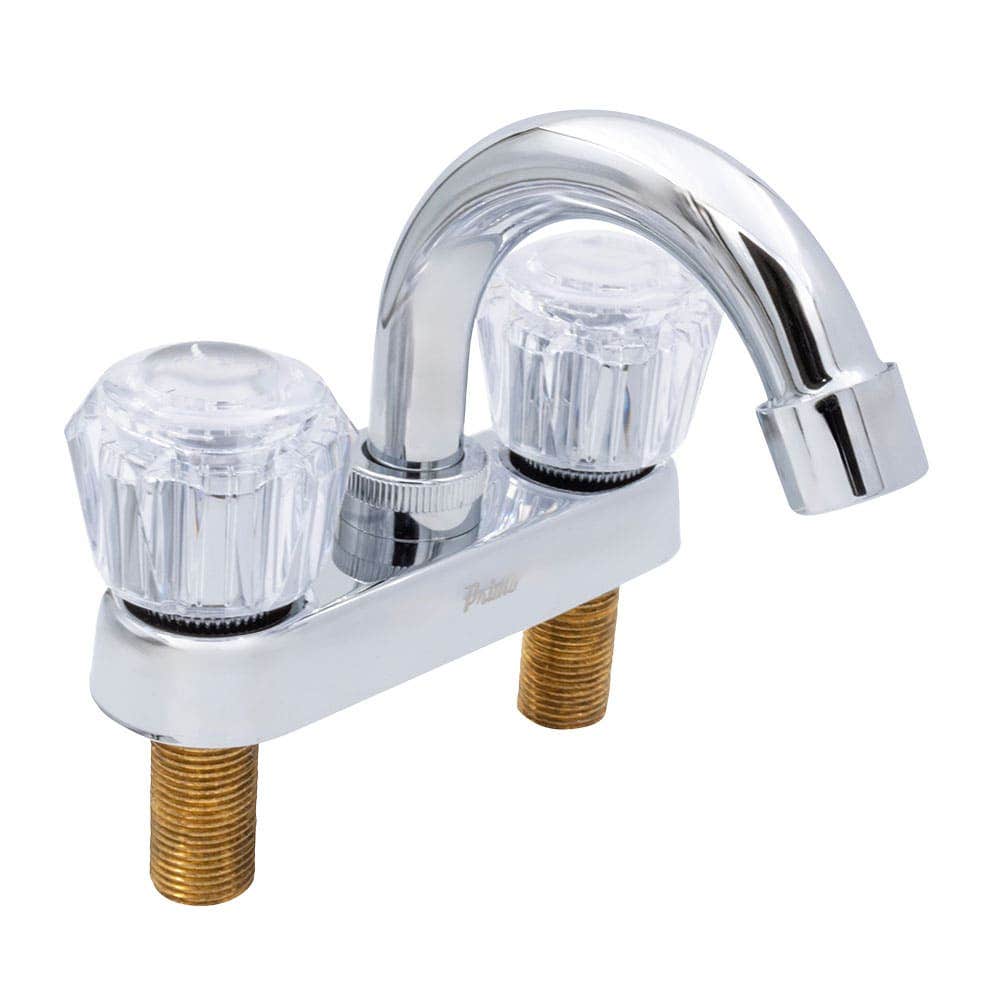 IUSA - Mezcladora de 4” para Lavabo con Manerales de Acrílico, Primo Esencial, IUSA