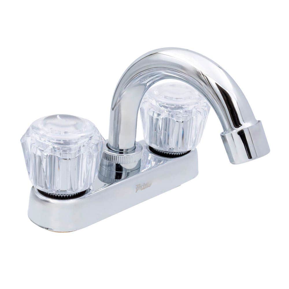IUSA - Mezcladora de 4” para Lavabo con Manerales de Acrílico, Primo Esencial, IUSA