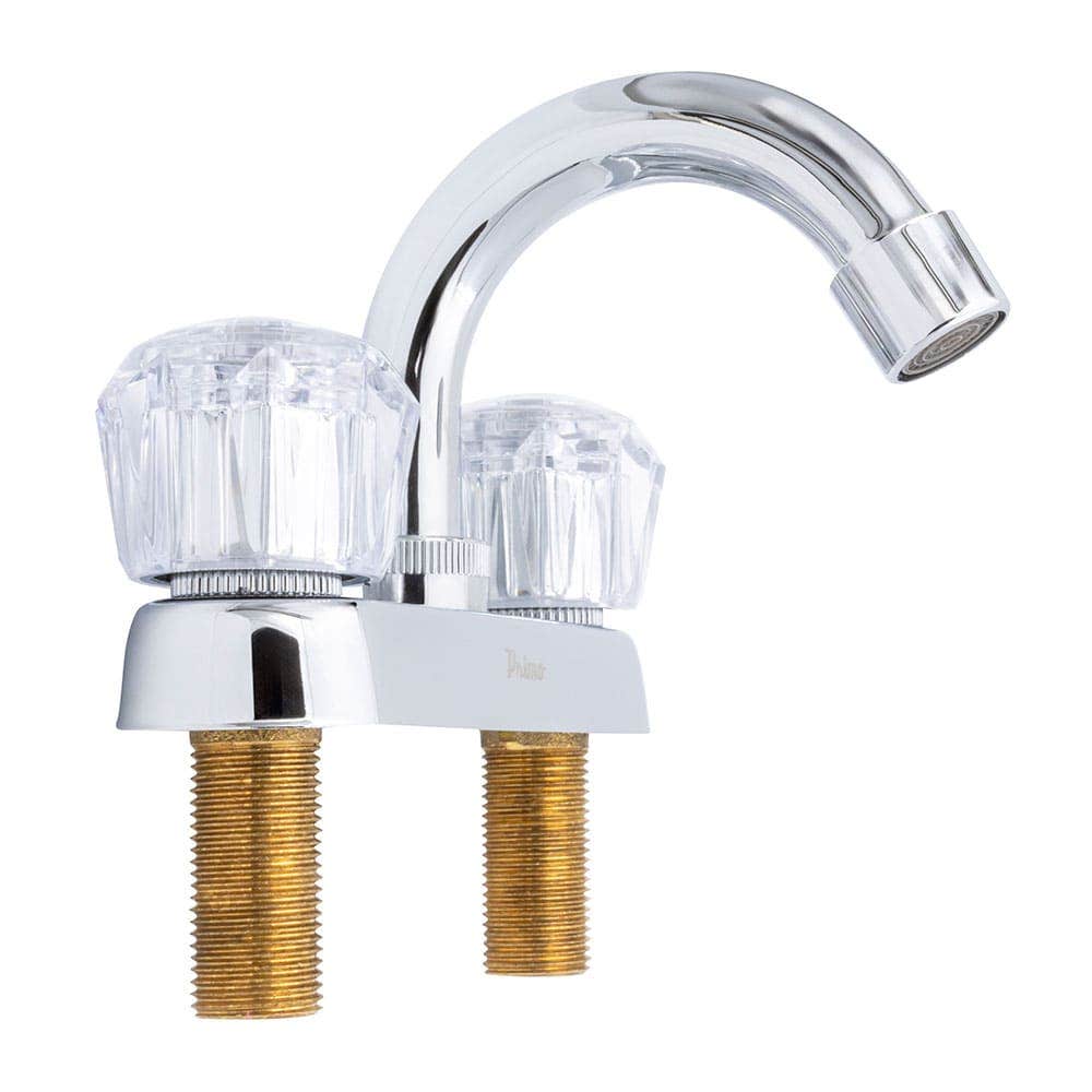 IUSA - Mezcladora de 4” para Lavabo con Manerales de Acrílico, Primo Esencial, IUSA