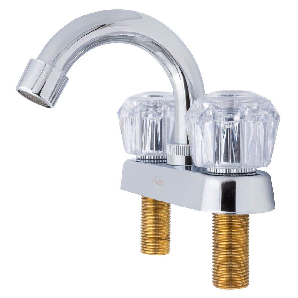 IUSA - Mezcladora de 4” para Lavabo con Manerales de Acrílico, Primo Esencial, IUSA