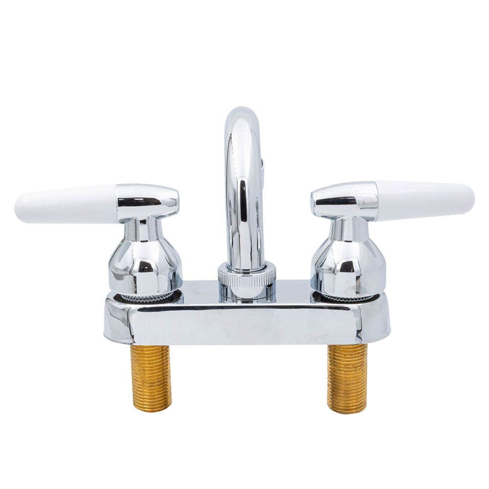 IUSA - Mezcladora de 4” para Lavabo con Manerales Tipo Cono, Primo Esencial, IUSA