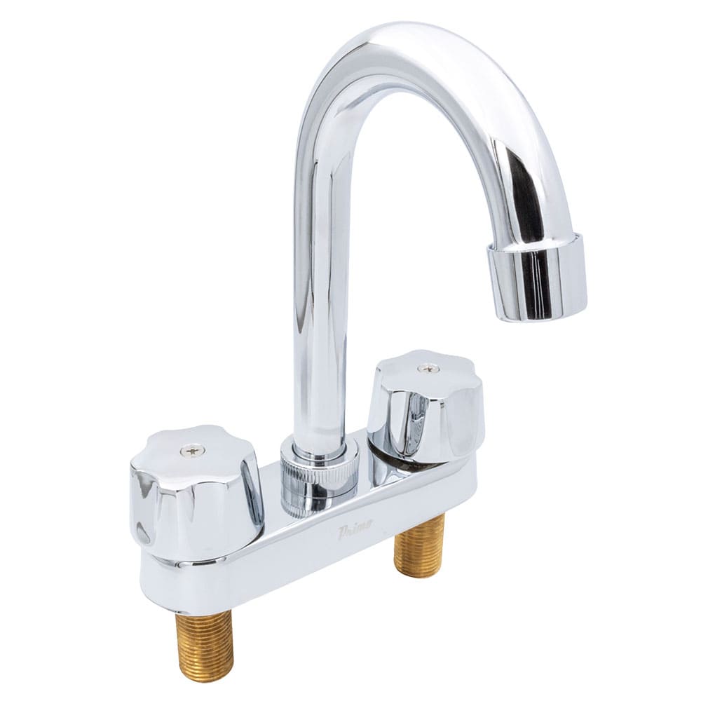 IUSA - Mezcladora de 4” para Lavabo con Manerales Hexagonales, Primo Esencial, IUSA