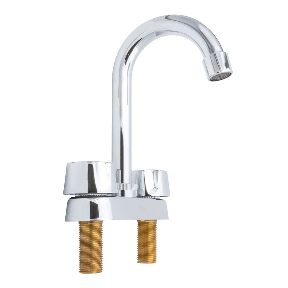 IUSA - Mezcladora de 4” para Lavabo con Manerales Hexagonales, Primo Esencial, IUSA