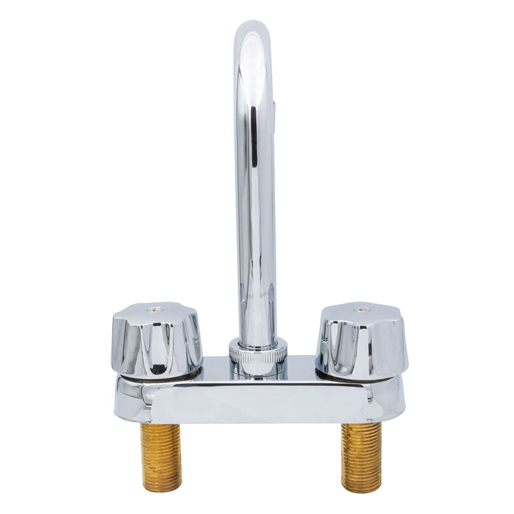 IUSA - Mezcladora de 4” para Lavabo con Manerales Hexagonales, Primo Esencial, IUSA