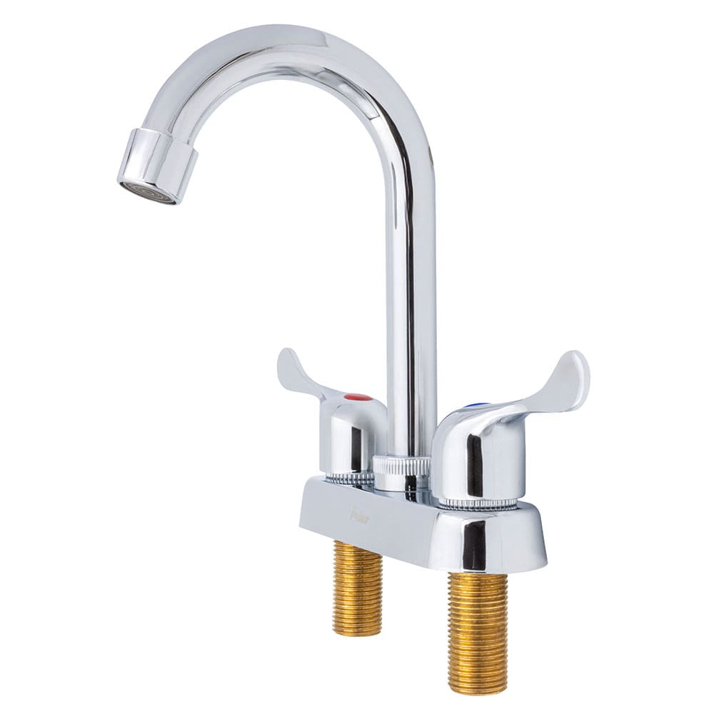 IUSA - Mezcladora de 4” para Lavabo con Manerales de Palanca, Primo Esencial, IUSA