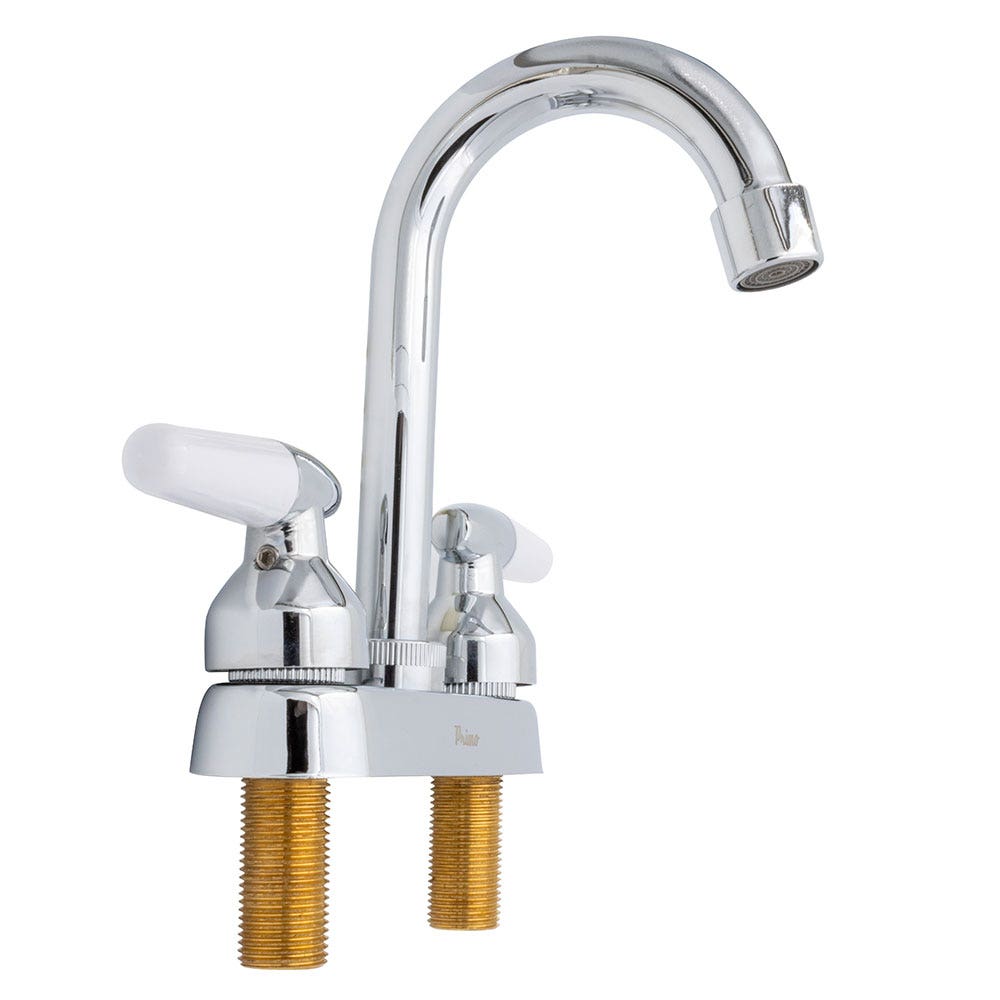 IUSA - Mezcladora de 4” para Lavabo con Manerales Tipo Cono, Primo Esencial, IUSA 