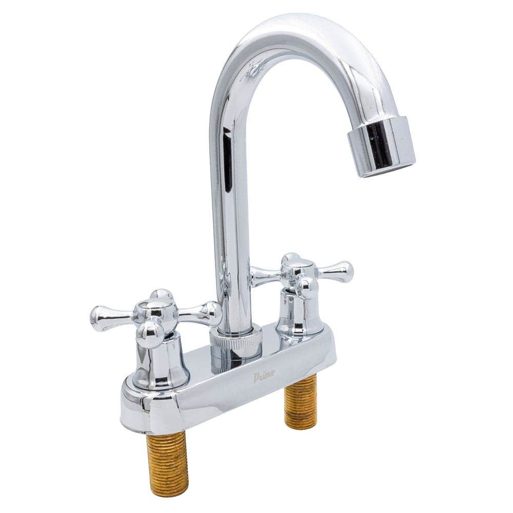 IUSA - Mezcladora de 4” para Lavabo con Manerales de Cruceta, Primo Esencial, IUSA 