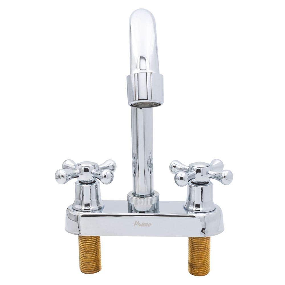 IUSA - Mezcladora de 4” para Lavabo con Manerales de Cruceta, Primo Esencial, IUSA 