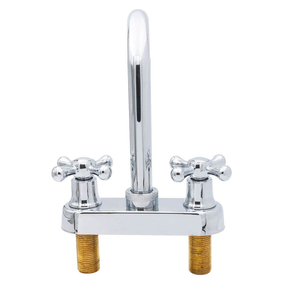 IUSA - Mezcladora de 4” para Lavabo con Manerales de Cruceta, Primo Esencial, IUSA 