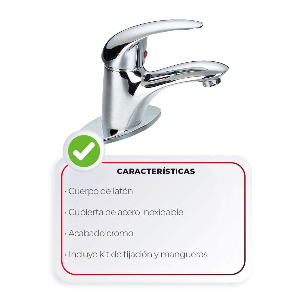 IUSA - Monomando para Lavabo con Maneral de Palanca, Primo Esencial, IUSA