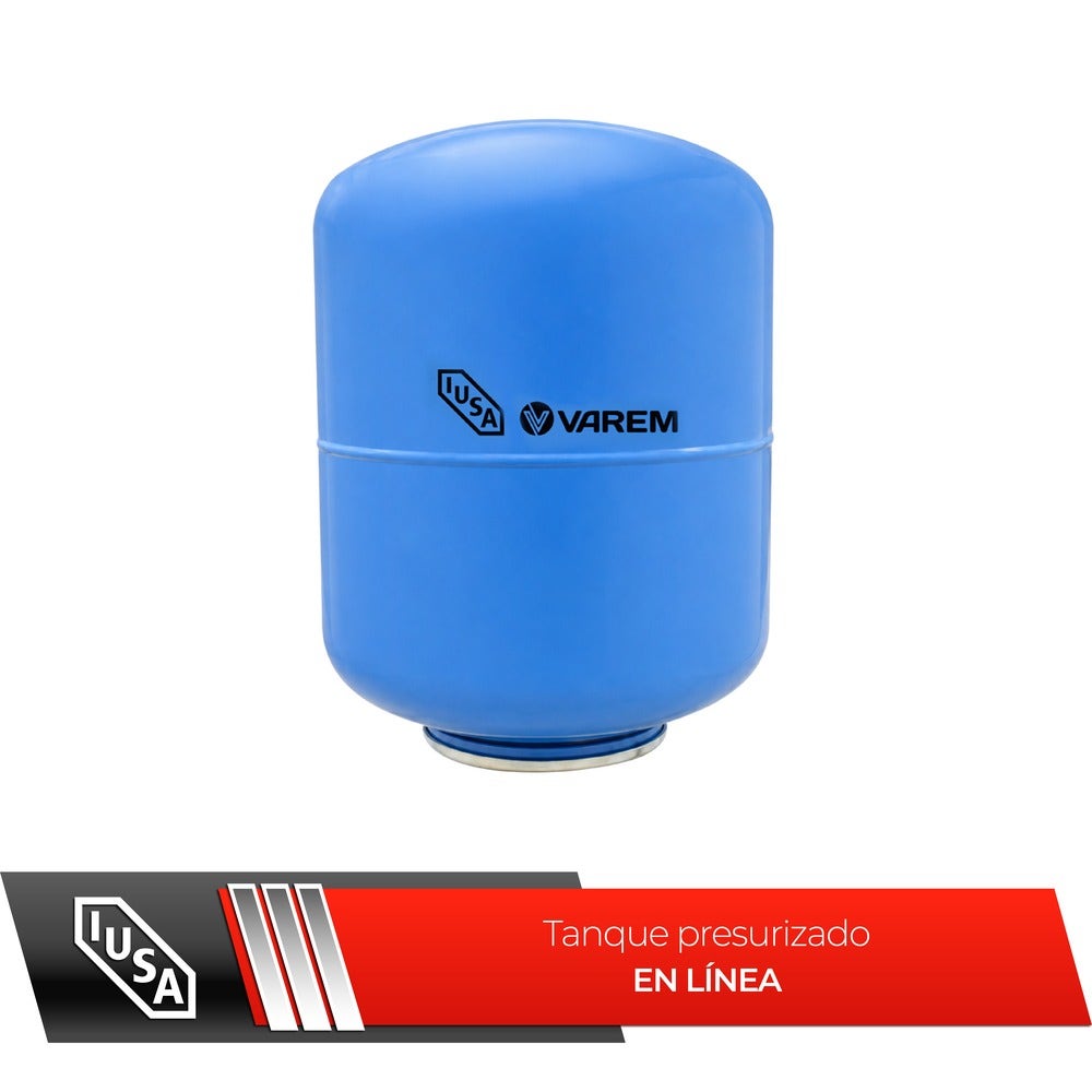 IUSA - Tanque presurizado en línea, 3.2 gal (12 L)