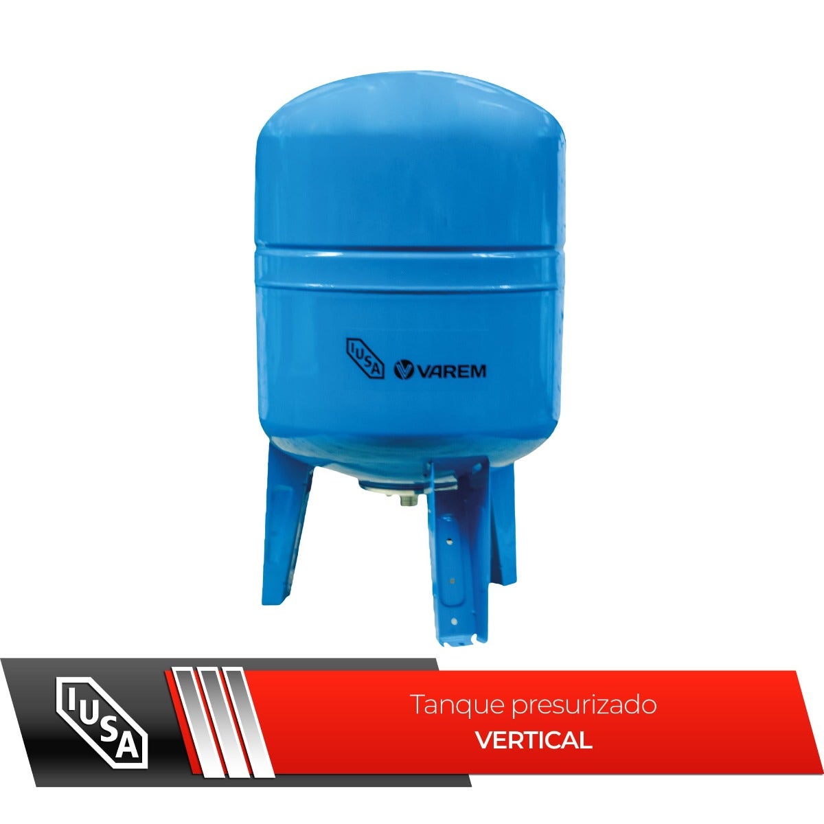 IUSA - Tanque presurizado vertical, 21 gal (80 L)