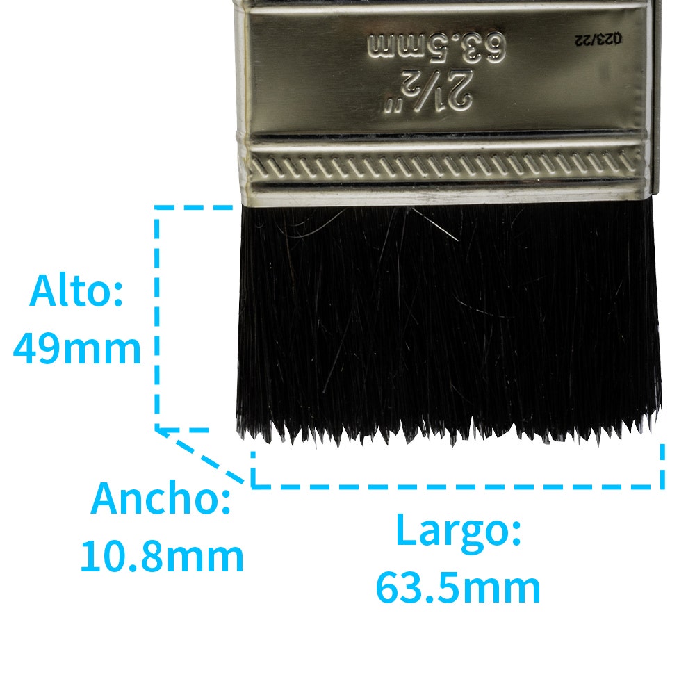 IUSA - Brocha Iusa, Primo, para Pintar 2 1/2"