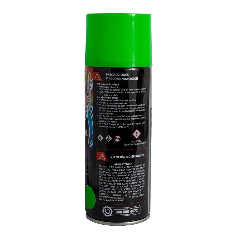 IUSA - Pintura en aerosol profesional neón, verde neón, IUSA