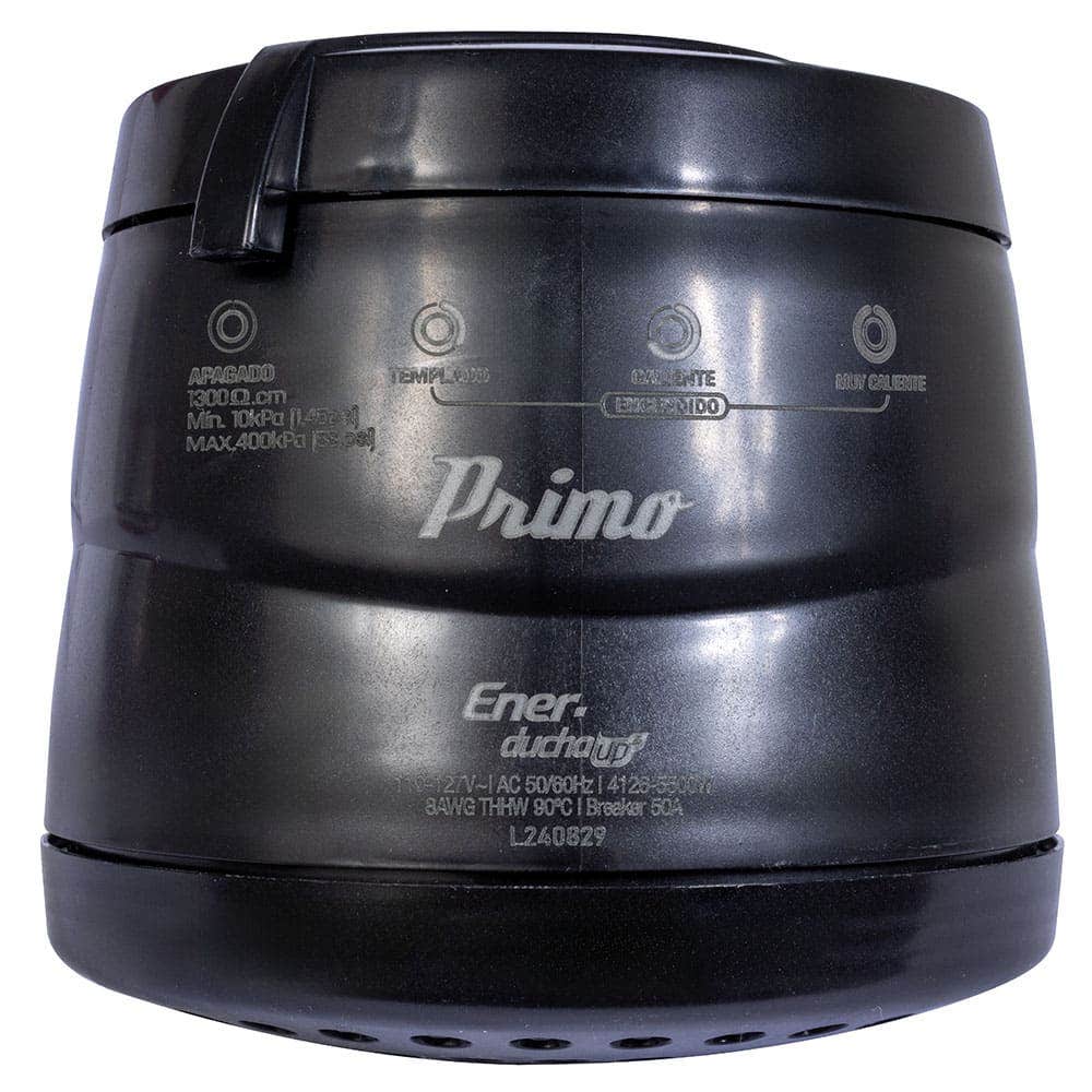IUSA - Regadera eléctrica de 4 temperaturas, negra, Primo Esencial, IUSA