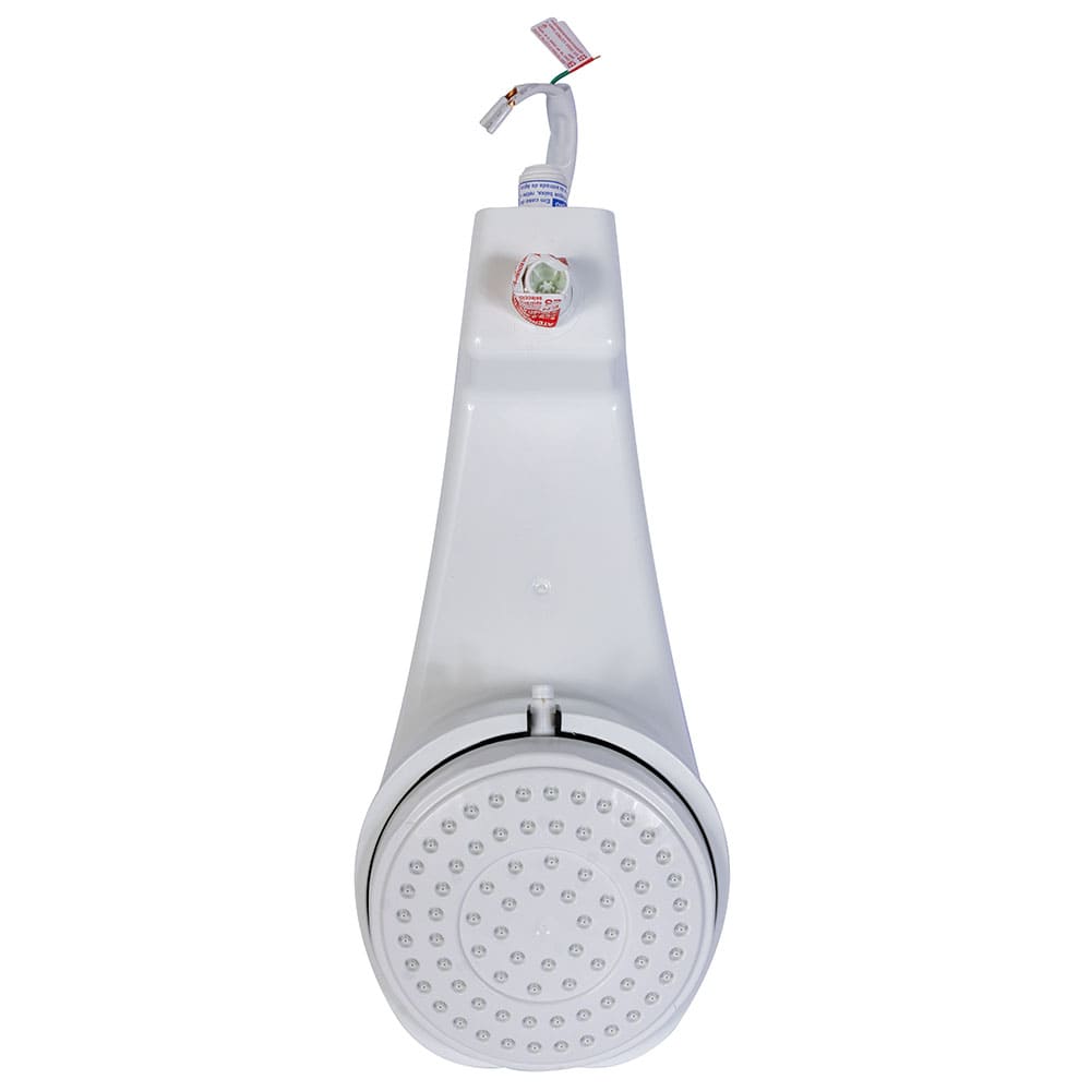 IUSA - Regadera electrónica de temperatura progresiva, blanca, IUSA Rain