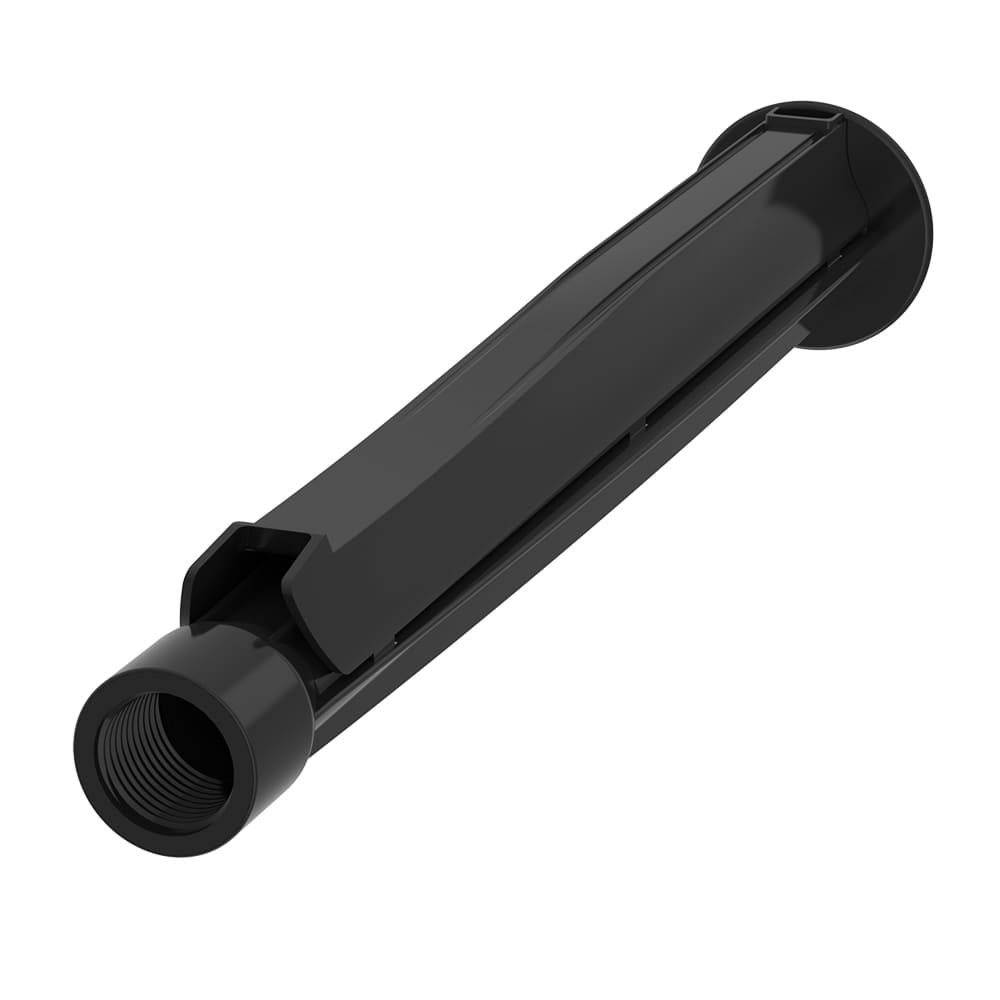 IUSA - Brazo para regadera negro, 30 cm, Primo Esencial, IUSA