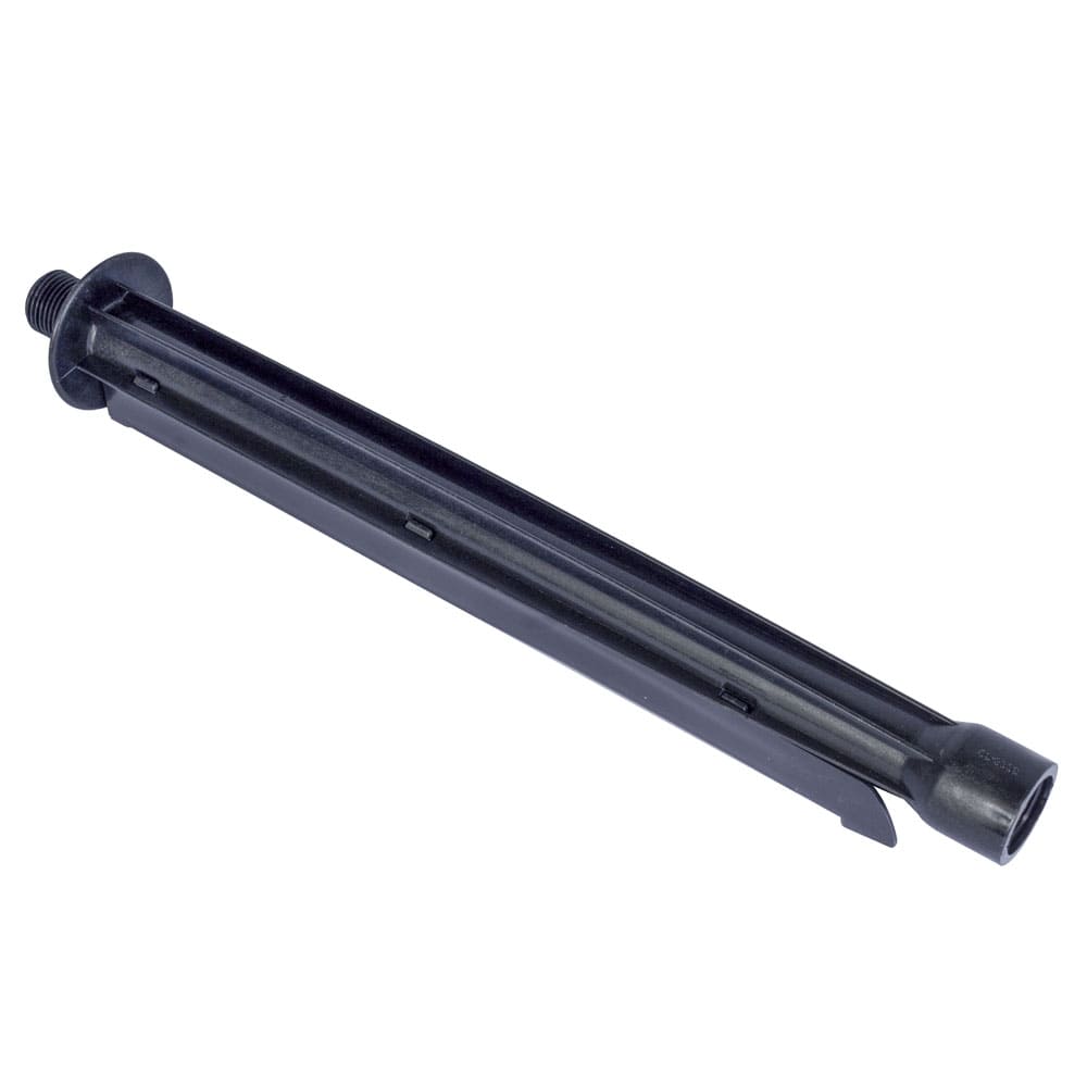 IUSA - Brazo para regadera negro, 30 cm, Primo Esencial, IUSA