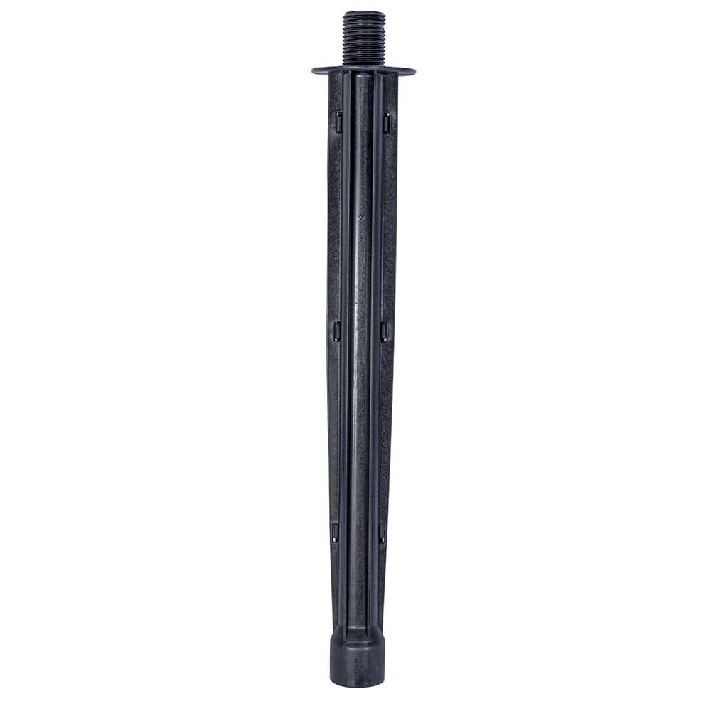 IUSA - Brazo para regadera negro, 30 cm, Primo Esencial, IUSA