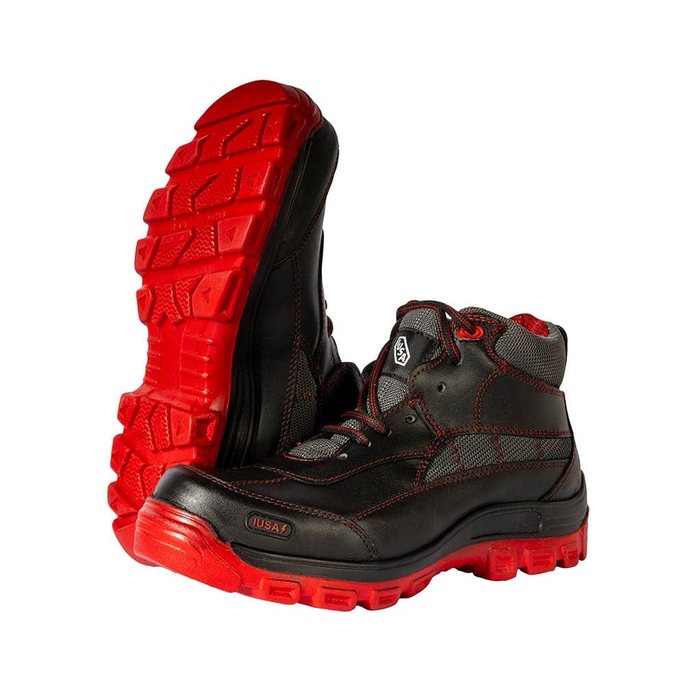 IUSA - Botas de Seguridad Dialécticas, IUSA, con Suela Roja No. 27