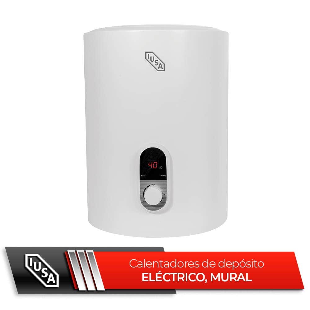 IUSA - Calentador eléctrico de depósito mural 35 l iusa