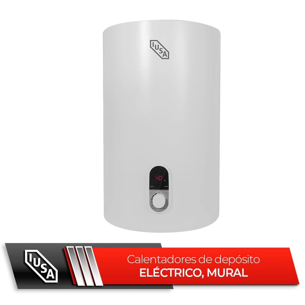 IUSA - Calentador eléctrico de depósito mural 50 l iusa