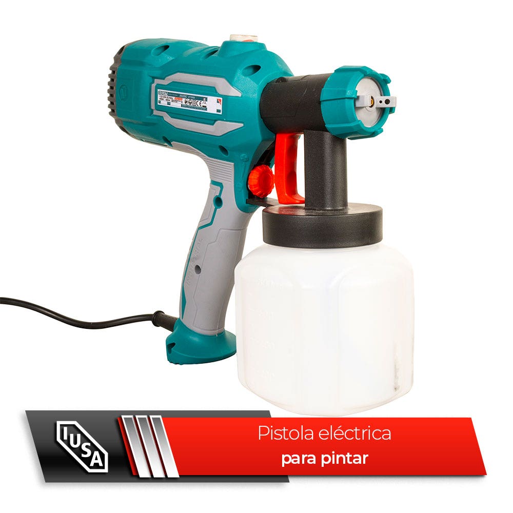 IUSA - Pistola eléctrica para pintar 110 V 120 W TOTAL