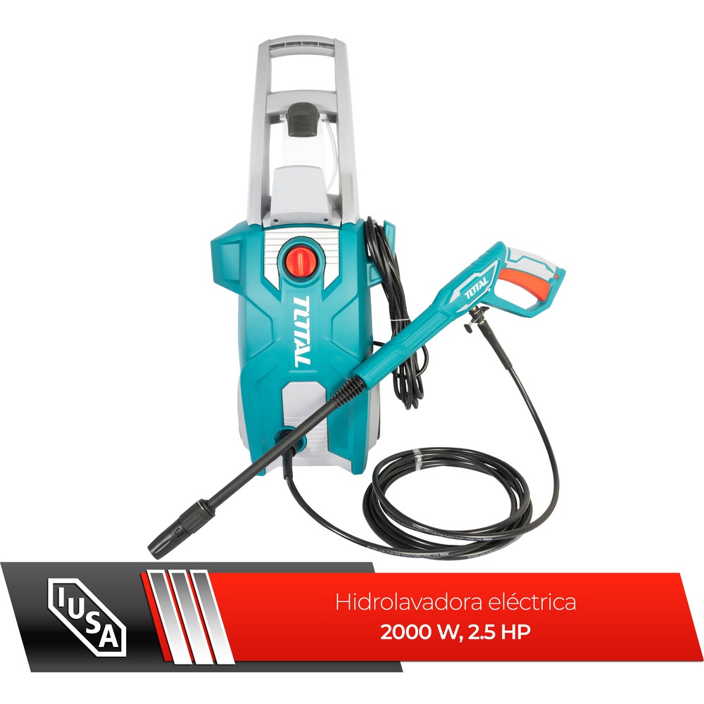 IUSA - Hidrolavadora eléctrica 2000 W 2.5 HP Modelo UTGT11356 IUSA