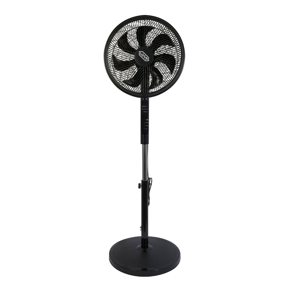 IUSA - Ventilador de pedestal 16" digital con control remoto