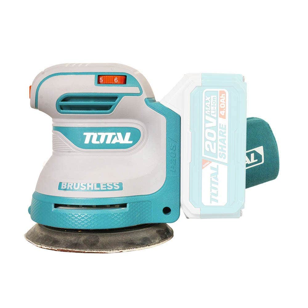 IUSA - Lijadora inalámbrica 5” 20 V TOTAL