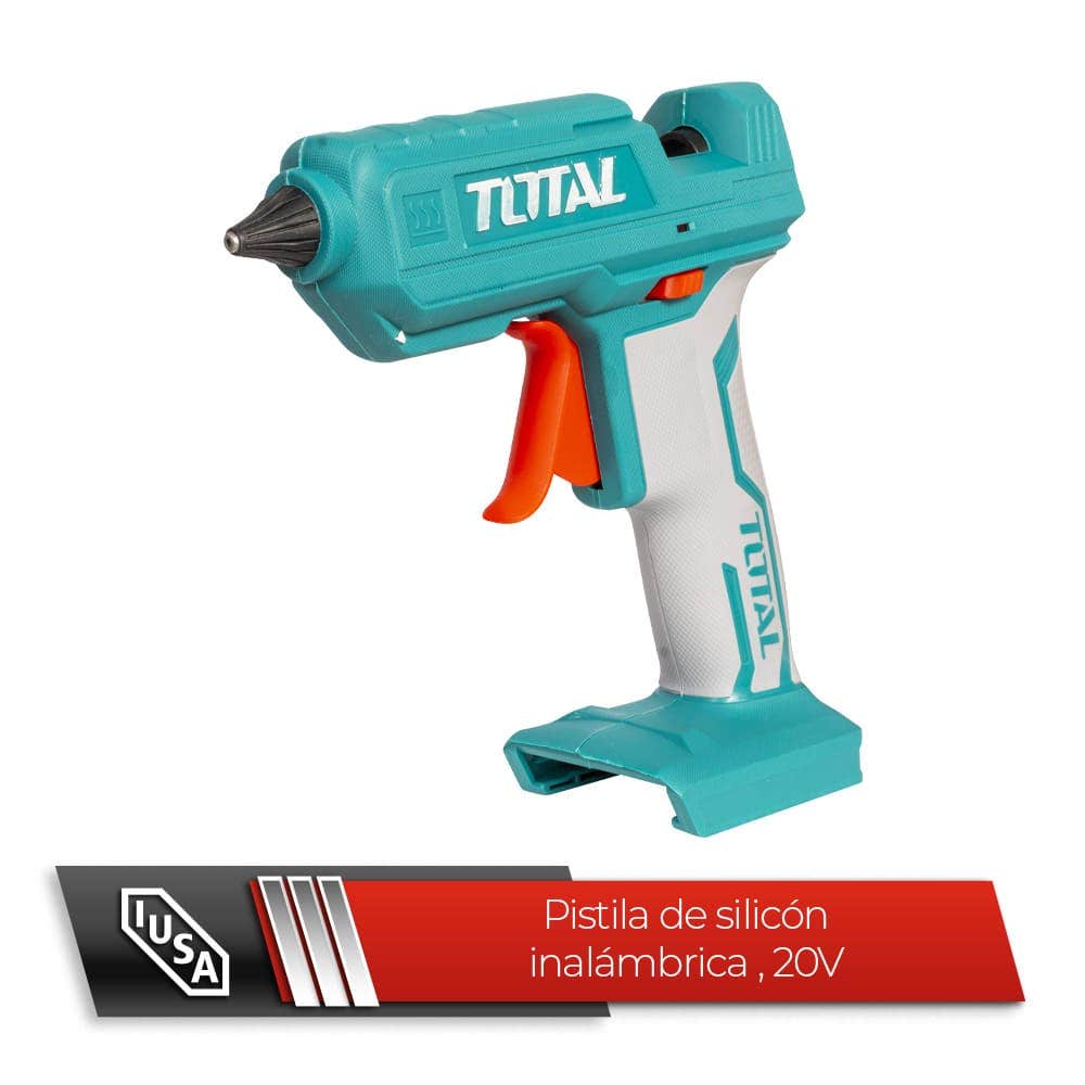 IUSA - Pistola de silicón inalámbrica 20 V TOTAL