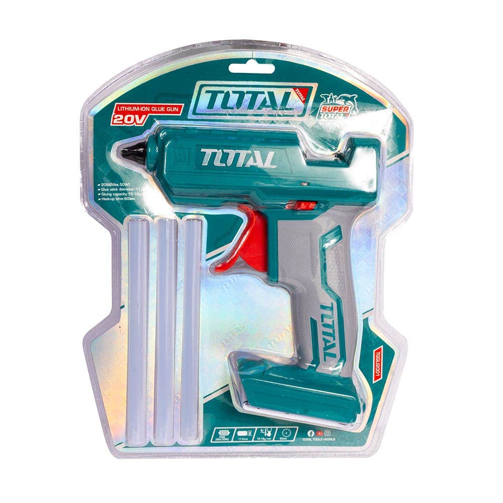 IUSA - Pistola de silicón inalámbrica 20 V TOTAL