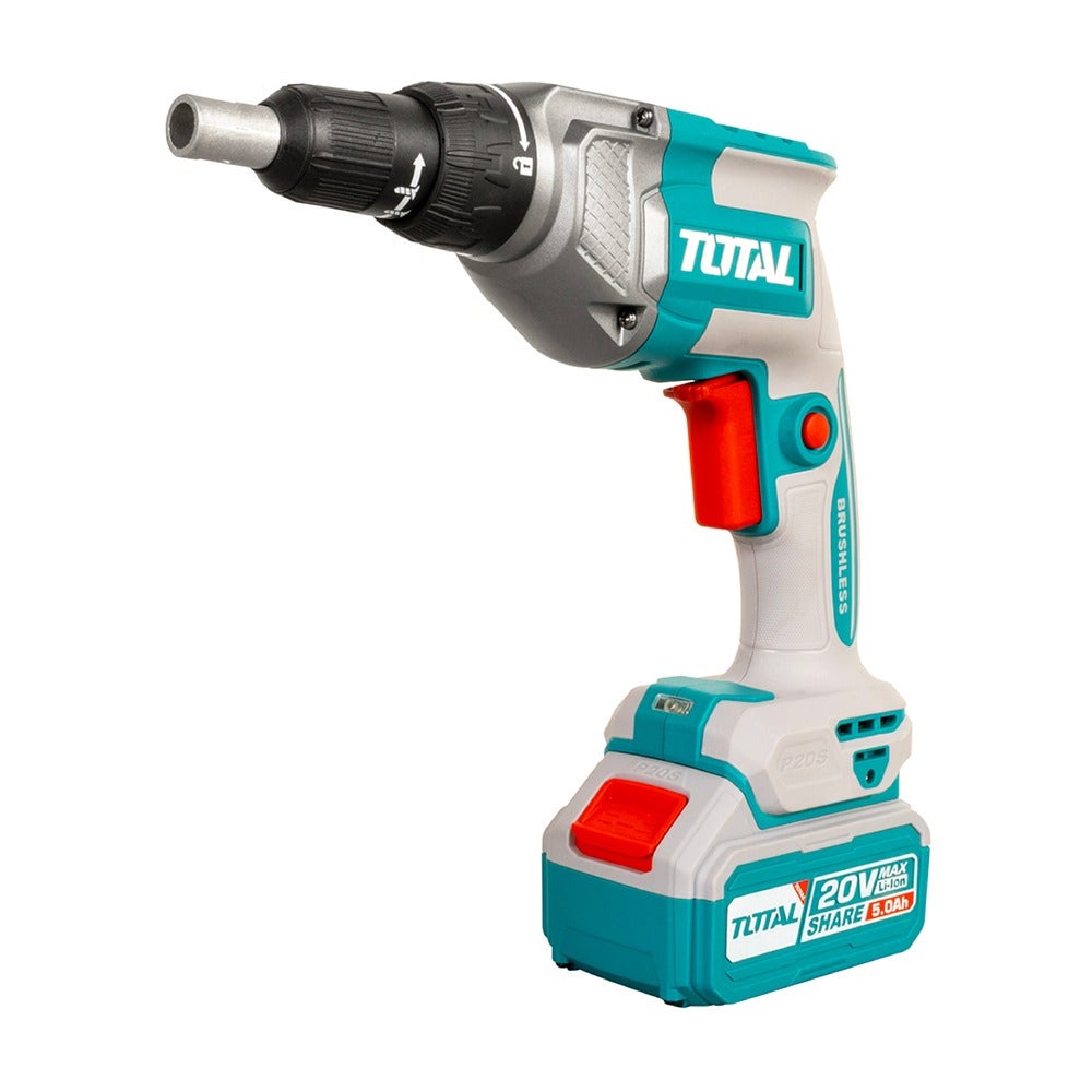 IUSA - Atornillador para tableros de yeso inalámbrico 20 V Brushless 30 Nm sin batería ni cargador IUSA
