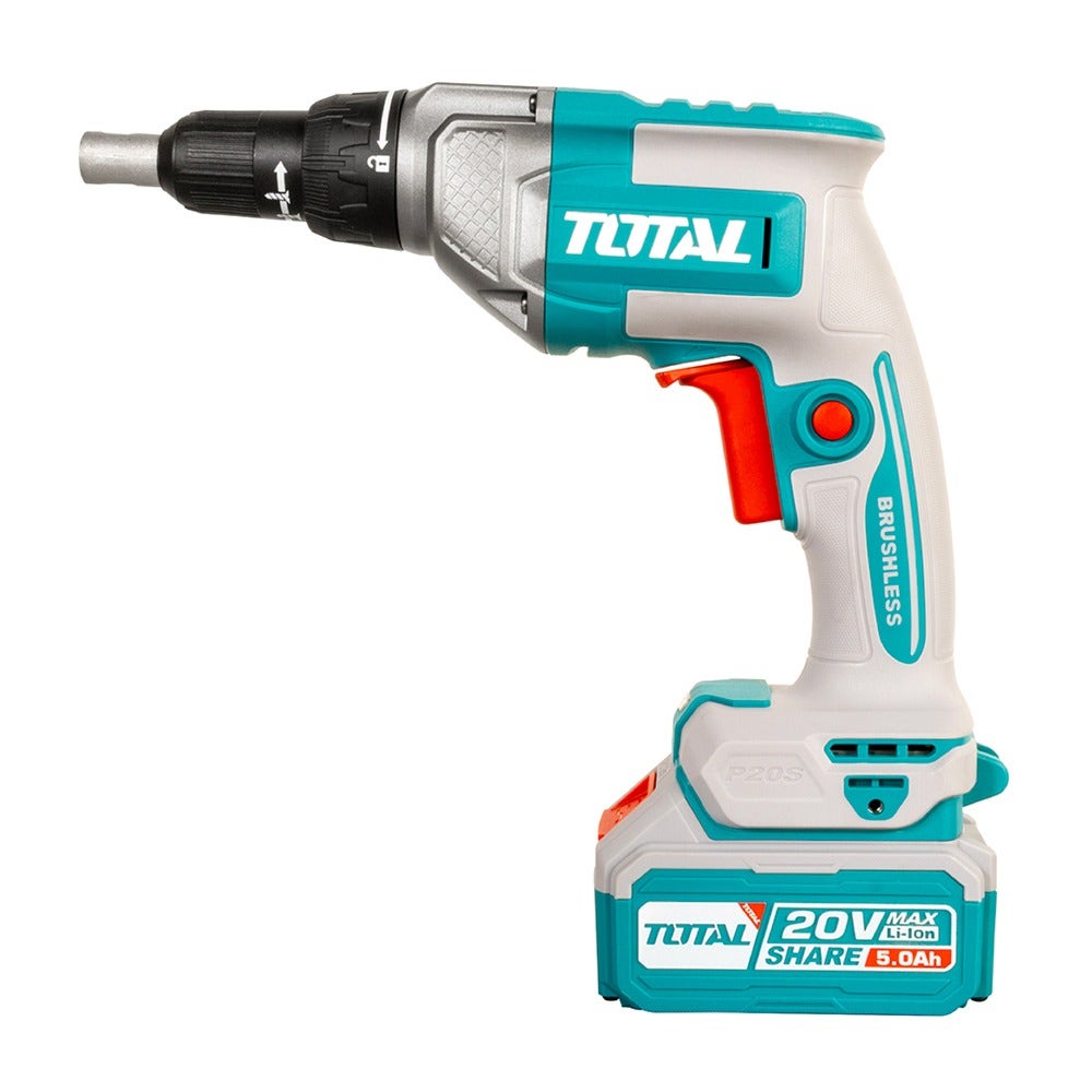 IUSA - Atornillador para tableros de yeso inalámbrico 20 V Brushless 30 Nm sin batería ni cargador IUSA