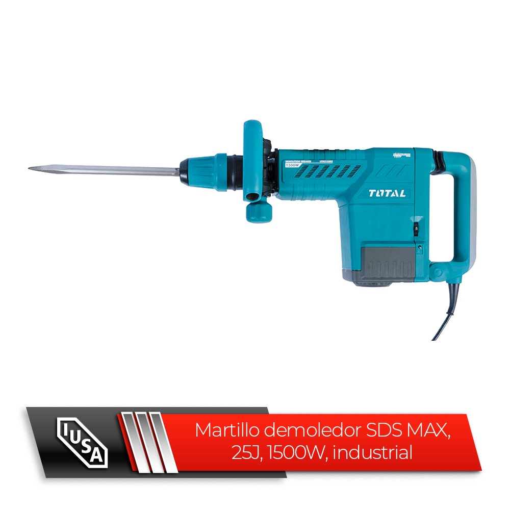 IUSA - Cincelador SDS Max 1500 W TOTAL