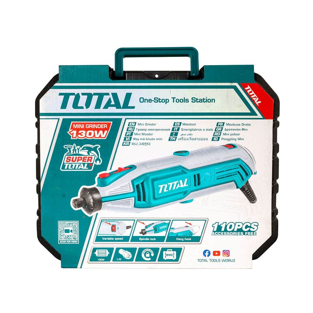 IUSA - Herramienta rotativa 130 W TOTAL