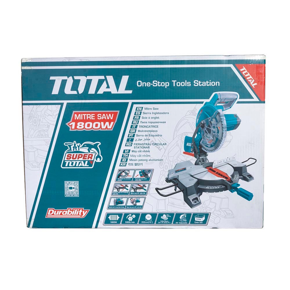 IUSA - Sierra de inglete 10” 1800 W TOTAL