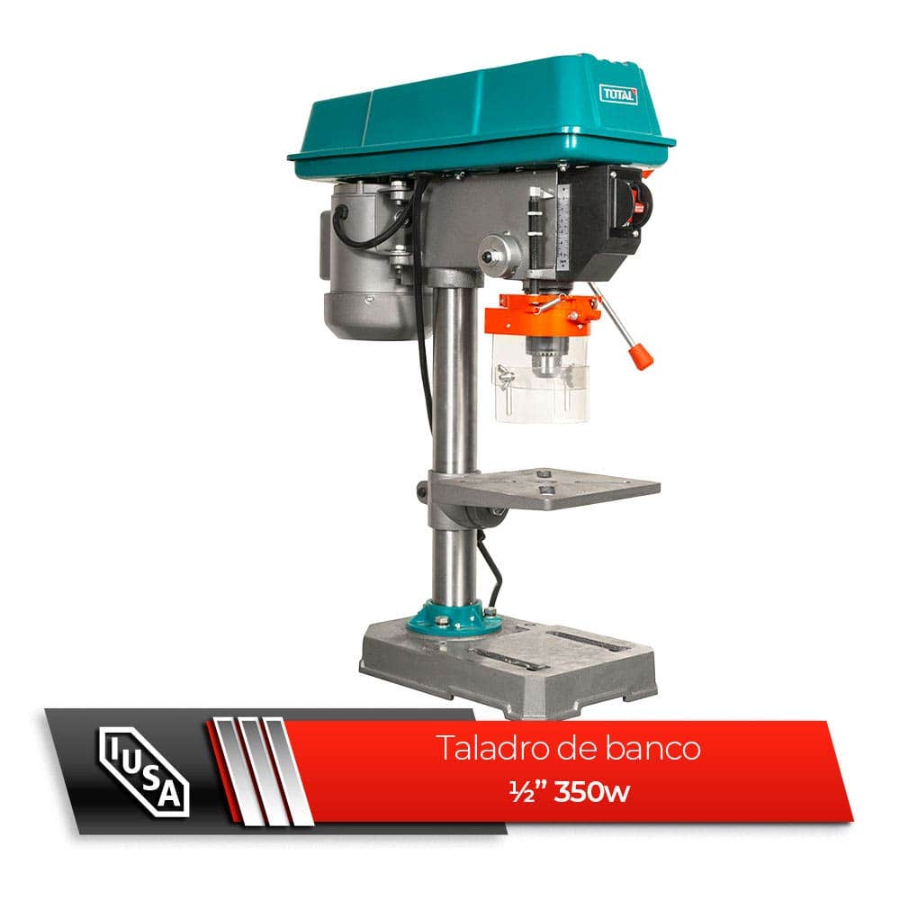 IUSA - Taladro de banco 1/2” 350 W, TOTAL