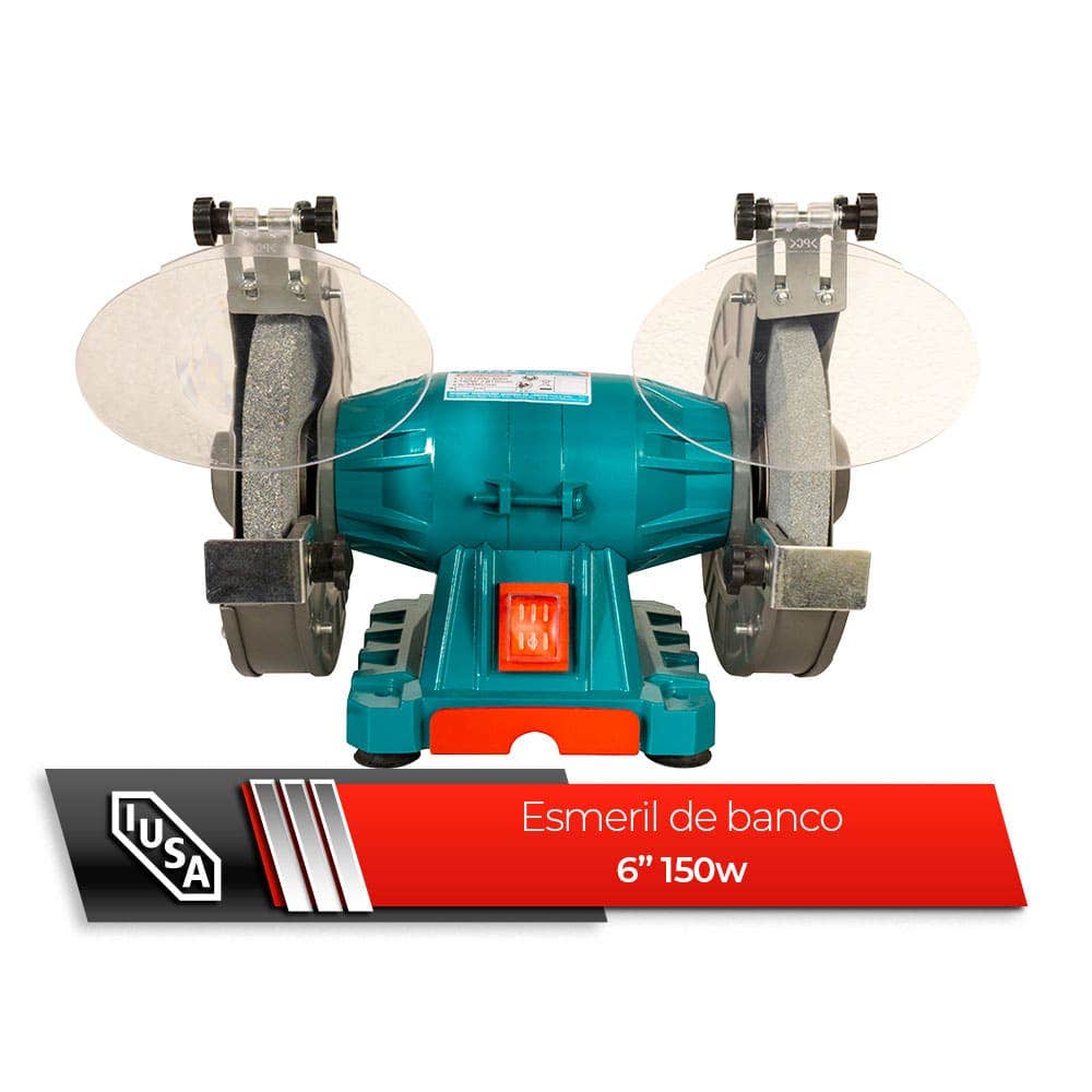IUSA - Esmeril de banco 6” 150 W, TOTAL